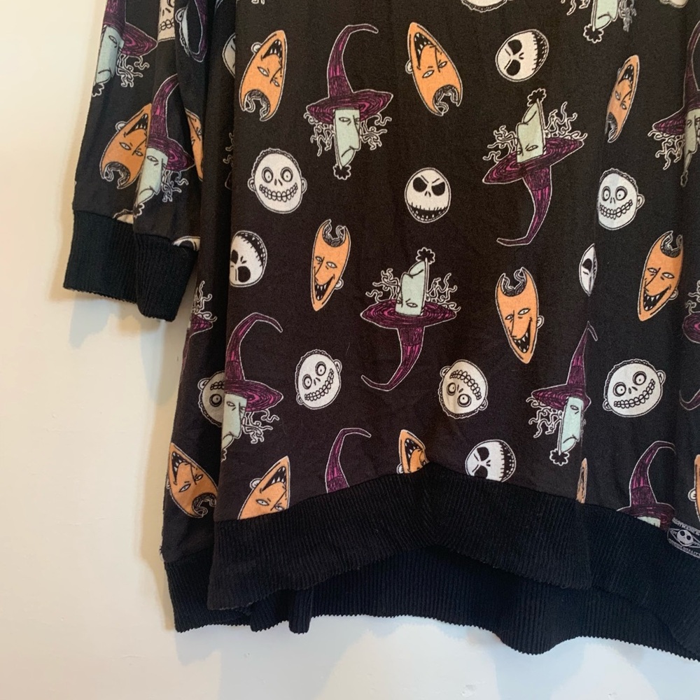 Disney Nightmare Before Christmas Night Shirt Nightie 3X Cozy - Picture 4 of 8
